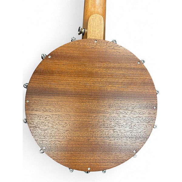 Used Kmise Banjo Natural Ukulele