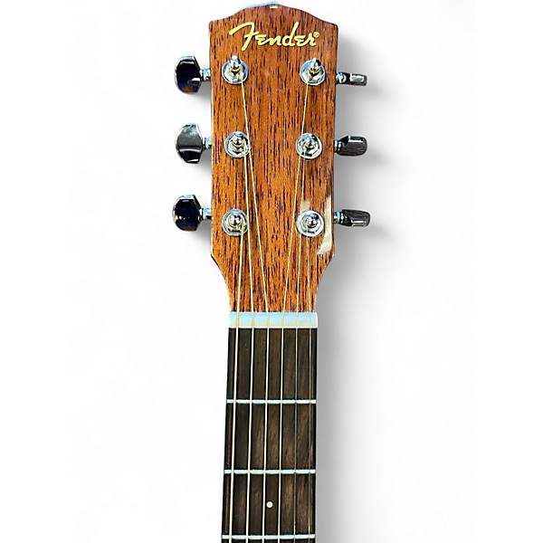 Used Fender CD60 Dreadnought Natural Acoustic Guitar