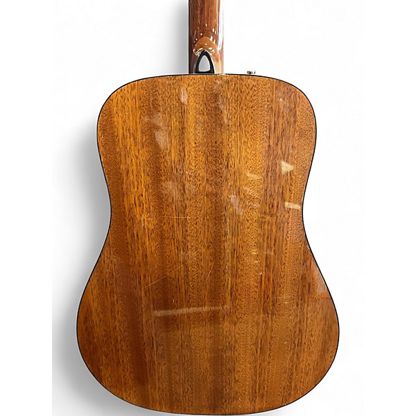 Used Fender CD60 Dreadnought Natural Acoustic Guitar