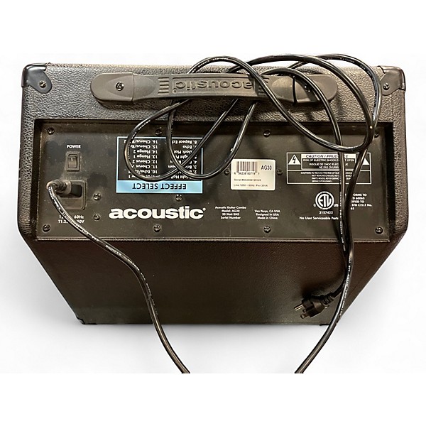 Used Acoustic AG30 30W 1X8 Acoustic Guitar Combo Amp