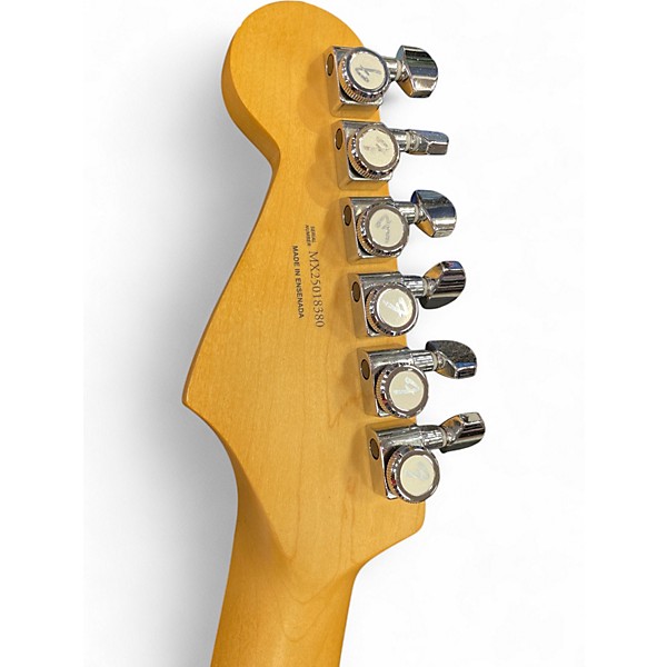 Used Fender PLAYER II STRATOCASTER Olympic Pearl Solid Body Electric Guitar