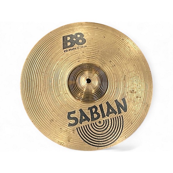 Used SABIAN 13in B8 Hi Hat Pair Cymbal