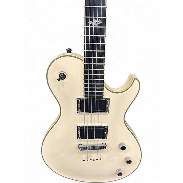 Used 2010 Schecter Guitar Research Blackjack ATX Solo 6 "Limited Edition"" Aged White Solid Body Electric Guitar