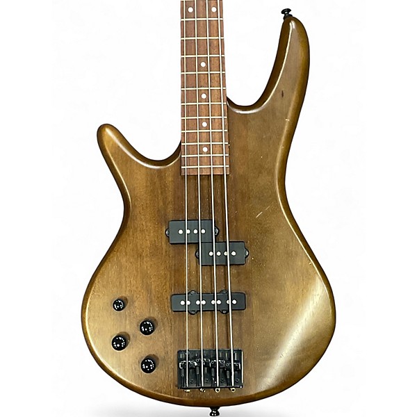 Used Ibanez GSR200BL left handed Walnut Electric Bass Guitar