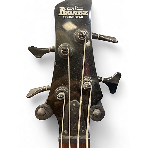 Used Ibanez GSR200BL left handed Walnut Electric Bass Guitar