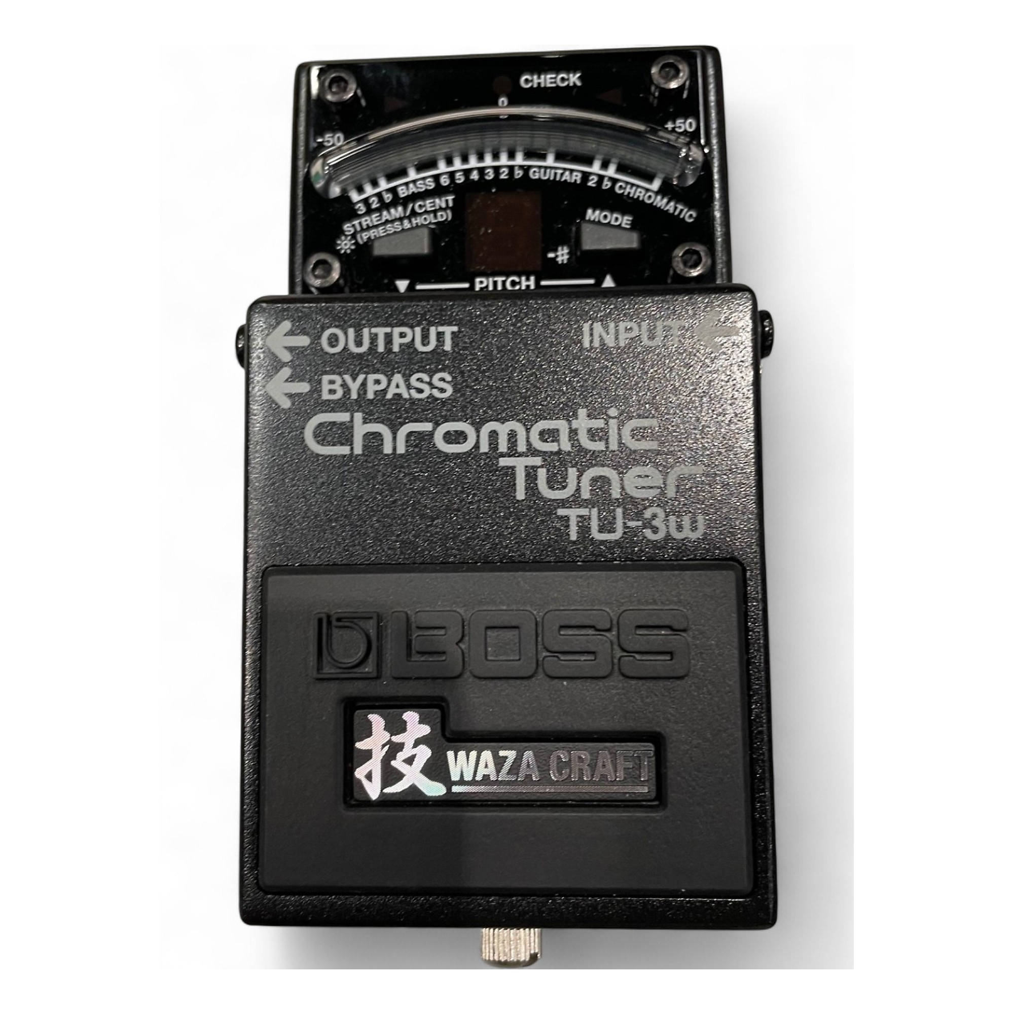 Used BOSS TU3W Waza Craft Chromatic Tuner Pedal | Guitar Center