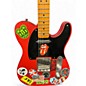 Used Squier 40TH ANNIVERSARY TELECASTER Red Solid Body Electric Guitar