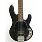 Used Sterling by Music Man SUB STINGRAY  Trans Black Electric Bass Guitar