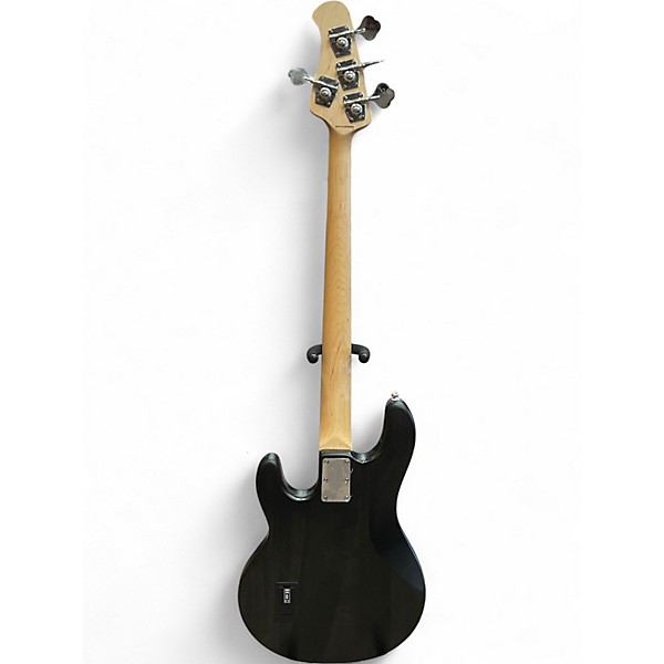 Used Sterling by Music Man SUB STINGRAY  Trans Black Electric Bass Guitar
