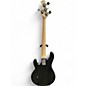 Used Sterling by Music Man SUB STINGRAY  Trans Black Electric Bass Guitar