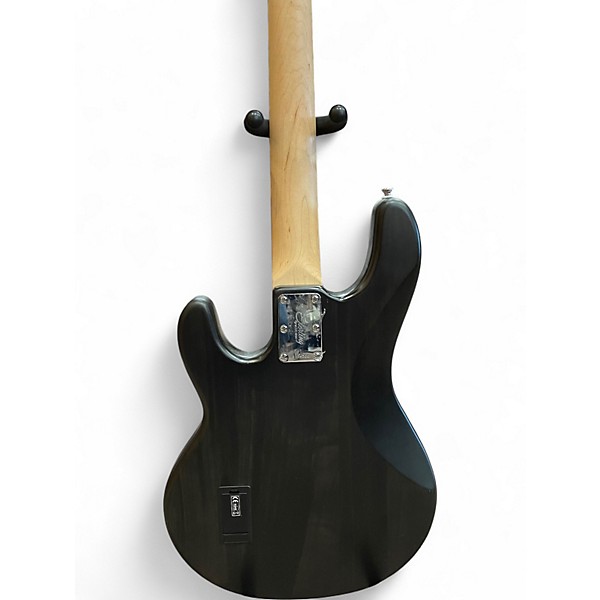 Used Sterling by Music Man SUB STINGRAY  Trans Black Electric Bass Guitar