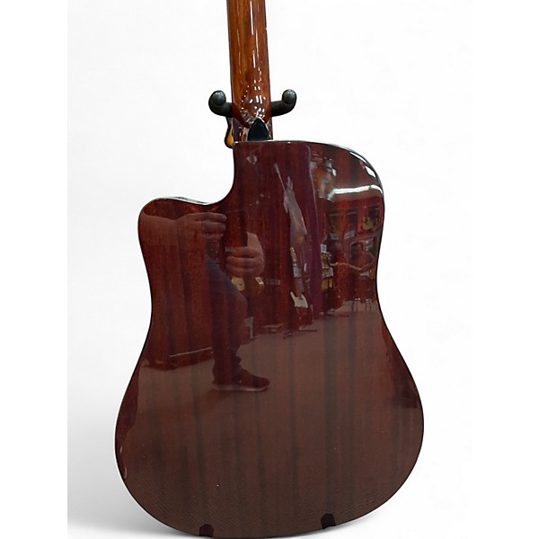 Used Fender CD60CE Mahogany Mahogany Acoustic Electric Guitar