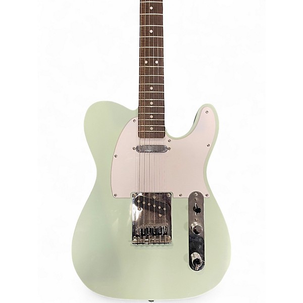 Used Squier Telecaster Surf Green Solid Body Electric Guitar