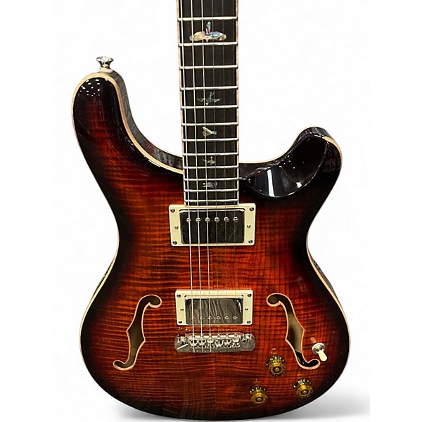 Used PRS SE HOLLOWBODY Sunburst Hollow Body Electric Guitar