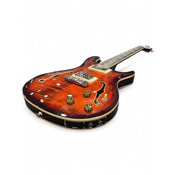 Used PRS SE HOLLOWBODY Sunburst Hollow Body Electric Guitar