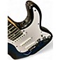 Used Lyx PRO Blue Burst Solid Body Electric Guitar