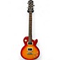 Used Epiphone Les Paul 100 Bolt On Cherry Sunburst Solid Body Electric Guitar thumbnail