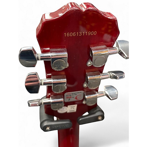 Used Epiphone Les Paul 100 Bolt On Cherry Sunburst Solid Body Electric Guitar