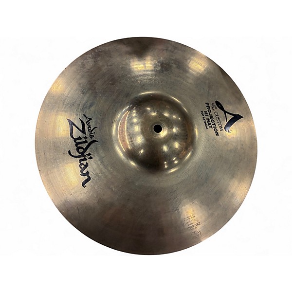 Used Zildjian 14in A Custom PROJECTION HI HATS PAIR Cymbal