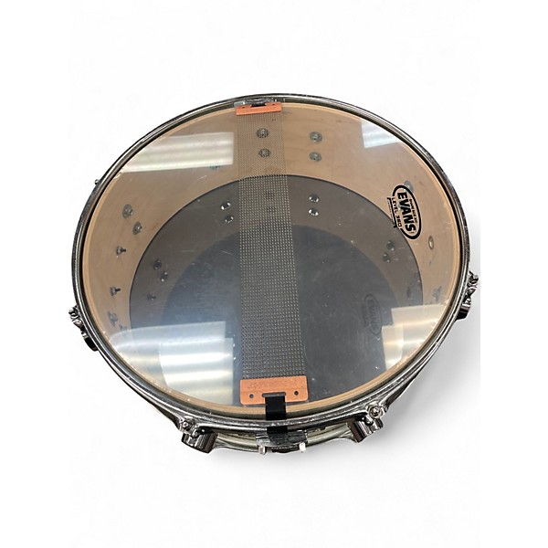 Used PDP by DW 14in CX SERIES SNARE Silver Sparkle Drum