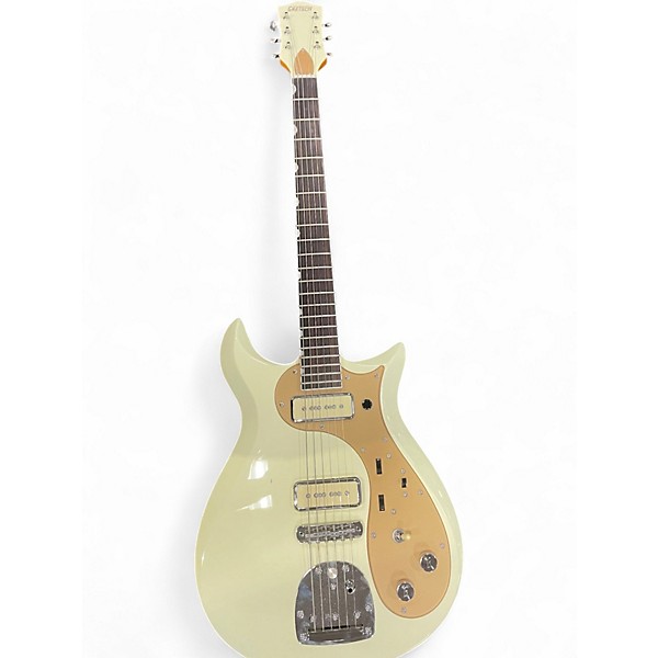 Used Gretsch Guitars Gretsch Jack Antonoff Signature Electromatic CVT Corvette Cream Solid Body Electric Guitar