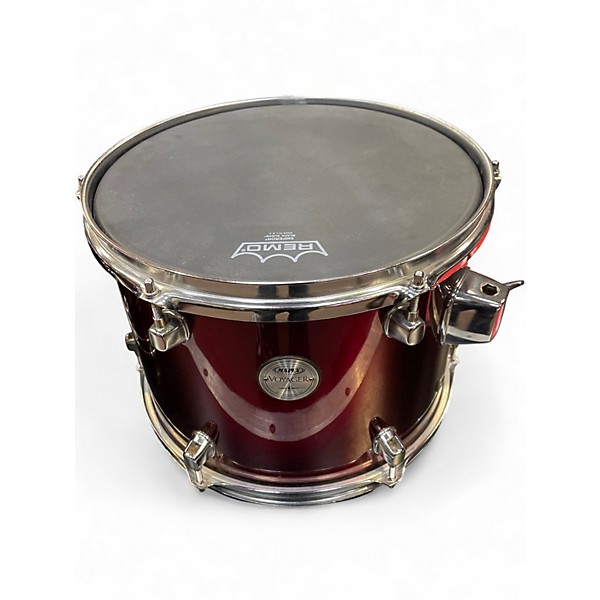 Used Mapex 5 Piece Voyager Red Drum Kit