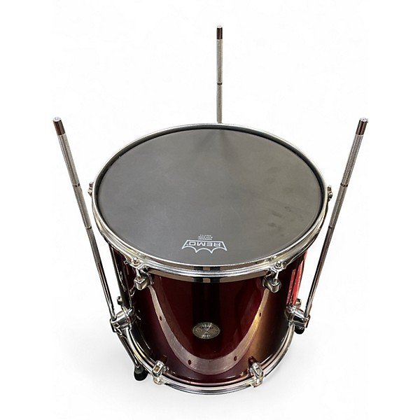 Used Mapex 5 Piece Voyager Red Drum Kit