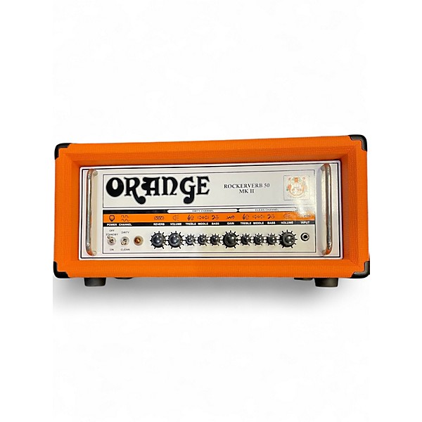 Used Orange Amplifiers Rockerverb 50 MKII Tube Guitar Amp Head