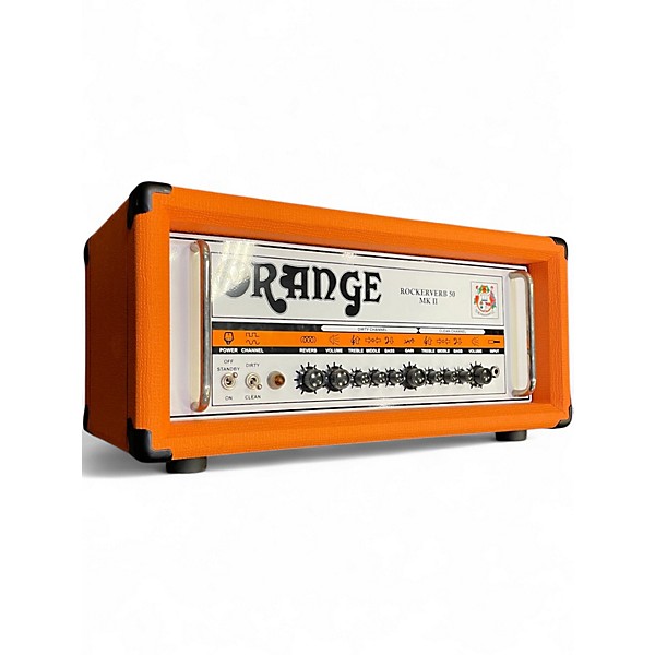 Used Orange Amplifiers Rockerverb 50 MKII Tube Guitar Amp Head