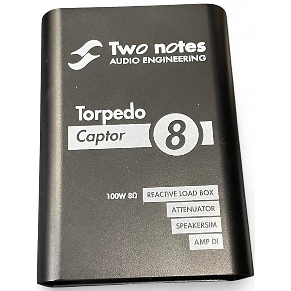 Used Two Notes AUDIO ENGINEERING Torpedo Captor 8 Ohm Power Attenuator