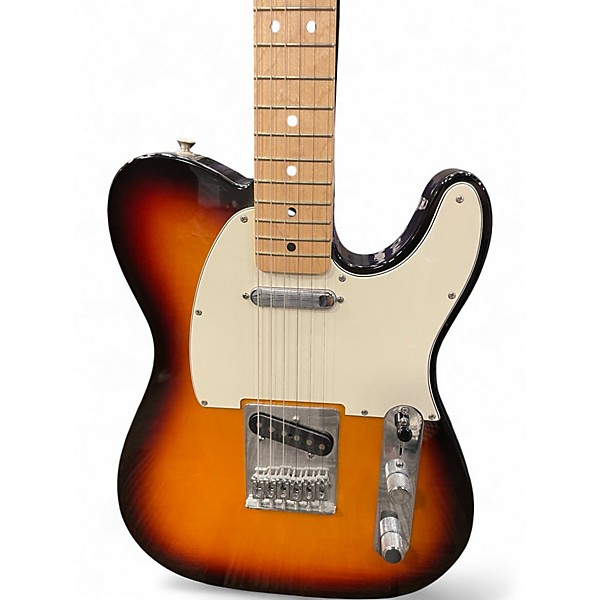Used 2002 Fender Standard Telecaster 3 Color Sunburst Solid Body Electric Guitar