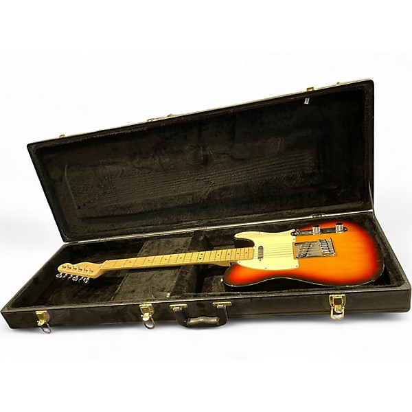 Used 2002 Fender Standard Telecaster 3 Color Sunburst Solid Body Electric Guitar