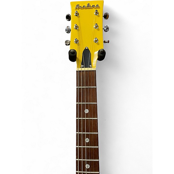 Used Airline bighorn Yellow Solid Body Electric Guitar