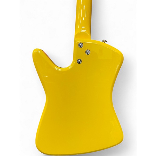 Used Airline bighorn Yellow Solid Body Electric Guitar