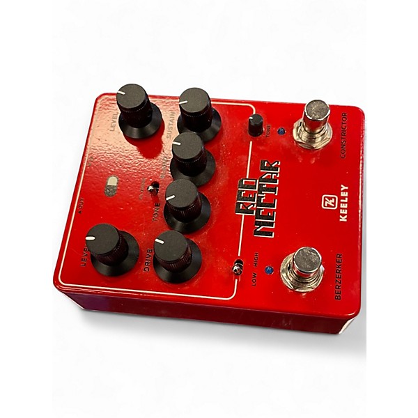 Used Keeley red nectar Effect Pedal