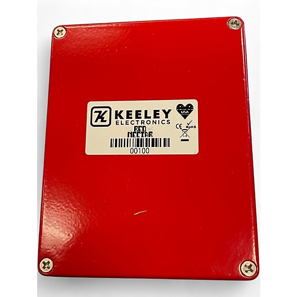 Used Keeley red nectar Effect Pedal