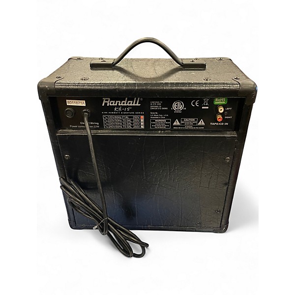 Used Randall Kirk Hammett kh-15 Guitar Combo Amp