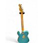 Used 2017 Fender 1963 Heavy Relic Telecaster Custom Shop Turquoise Solid Body Electric Guitar