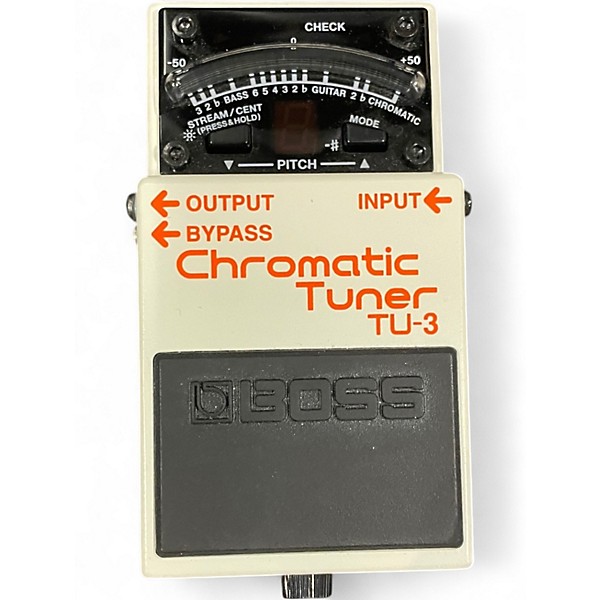 Used BOSS TU3 Chromatic Tuner Pedal