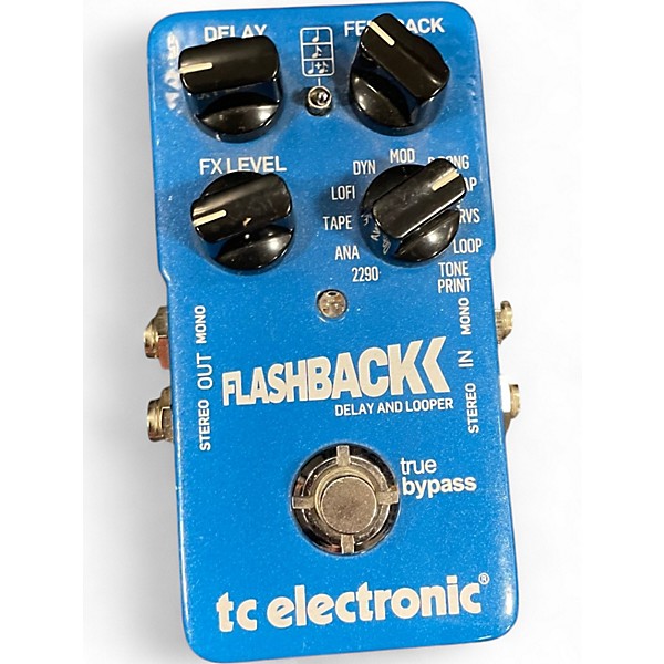 Used TC Electronic Flashback Delay And Looper Effect Pedal