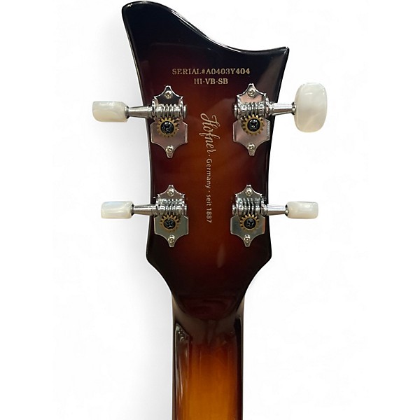 Used Hofner Ignition Series 2 Color Sunburst Hollow Body Electric Guitar