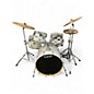 Used PDP by DW 5 Piece CX PACIFIC WITH CYMBALS AND HARDWARE WHITE Drum Kit thumbnail