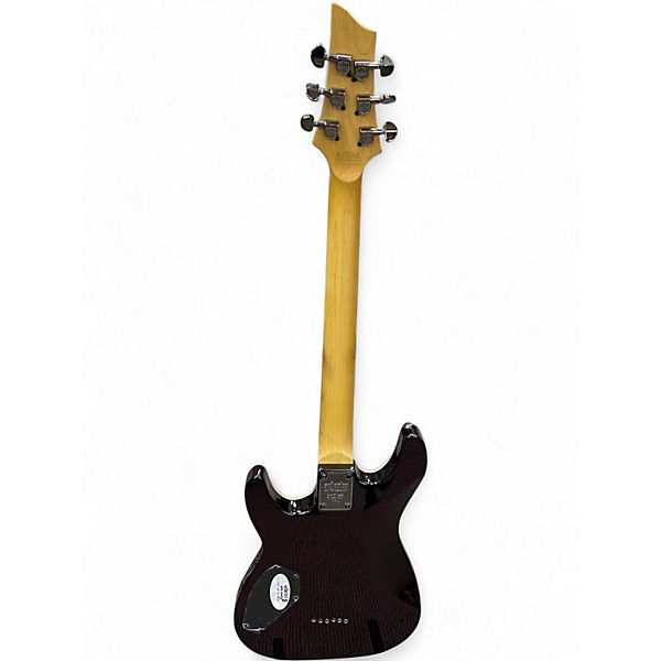 Used Schecter Guitar Research Omen Extreme 6 Magenta  Solid Body Electric Guitar
