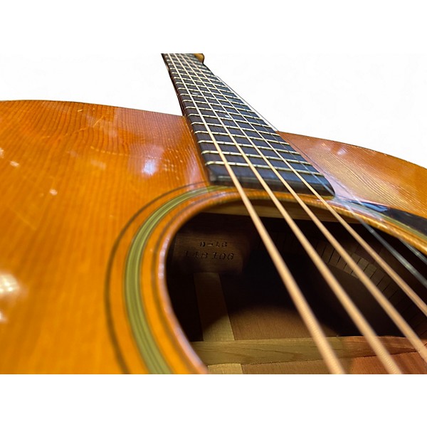 Vintage 1956 Martin D-18 NATURAL Acoustic Guitar