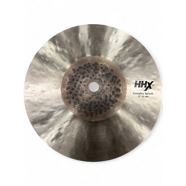 Used SABIAN 8in hhx complex splash Cymbal