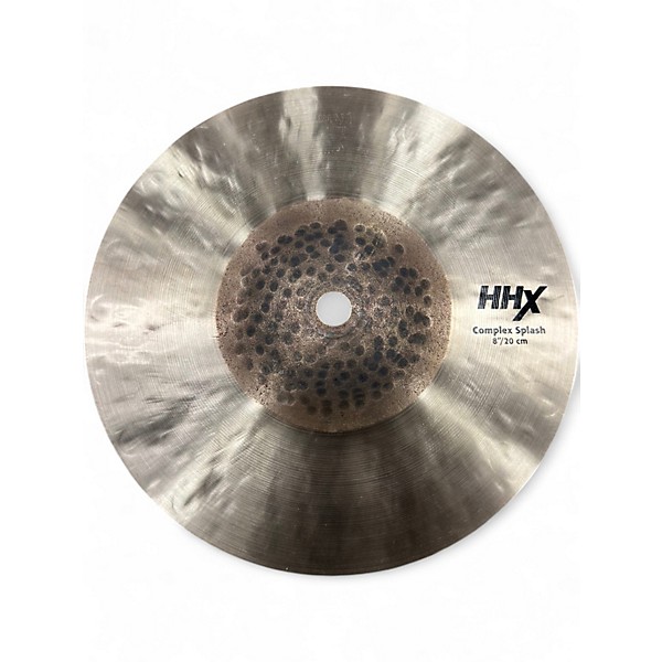 Used SABIAN 8in hhx complex splash Cymbal