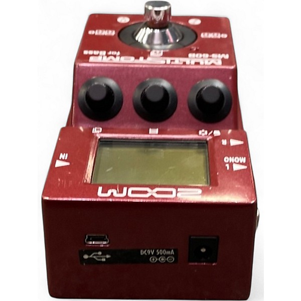 Used Zoom ZMS60B Multistomp Bass Bass Effect Pedal