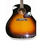 Used Gibson J45 Standard 2 Color Sunburst Acoustic Electric Guitar
