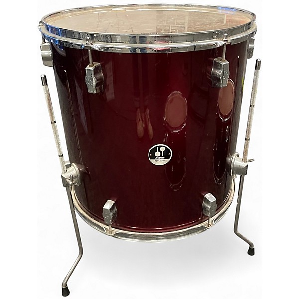 Used SONOR 4 Piece FORCE 507 RED Drum Kit