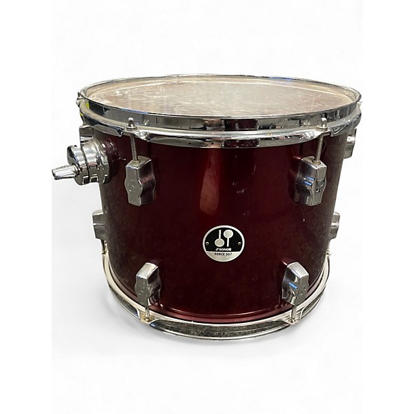 Used SONOR 4 Piece FORCE 507 RED Drum Kit